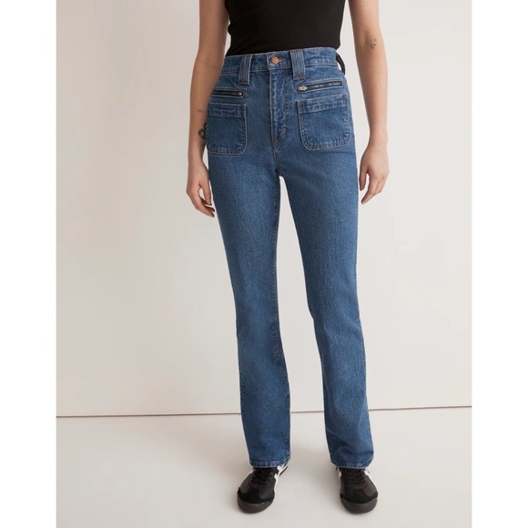 Madewell The Perfect Vintage Flare in Grahame Wash - Picture 1 of 9
